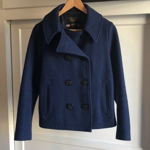 Gerald Stewart Navy Pea Coat 